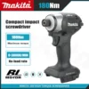 Makita DTD173 18V Cordless Impact Driver LXT BL Brushless Motor Electric Drill Wood/Bolt/T-Mode 180 N·M Rechargeable Power Tools
