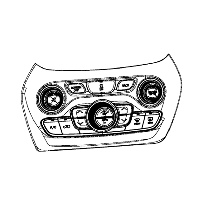 

Fits for Cherokee 2014 A/C Heater Control Unit Module 5091437AE