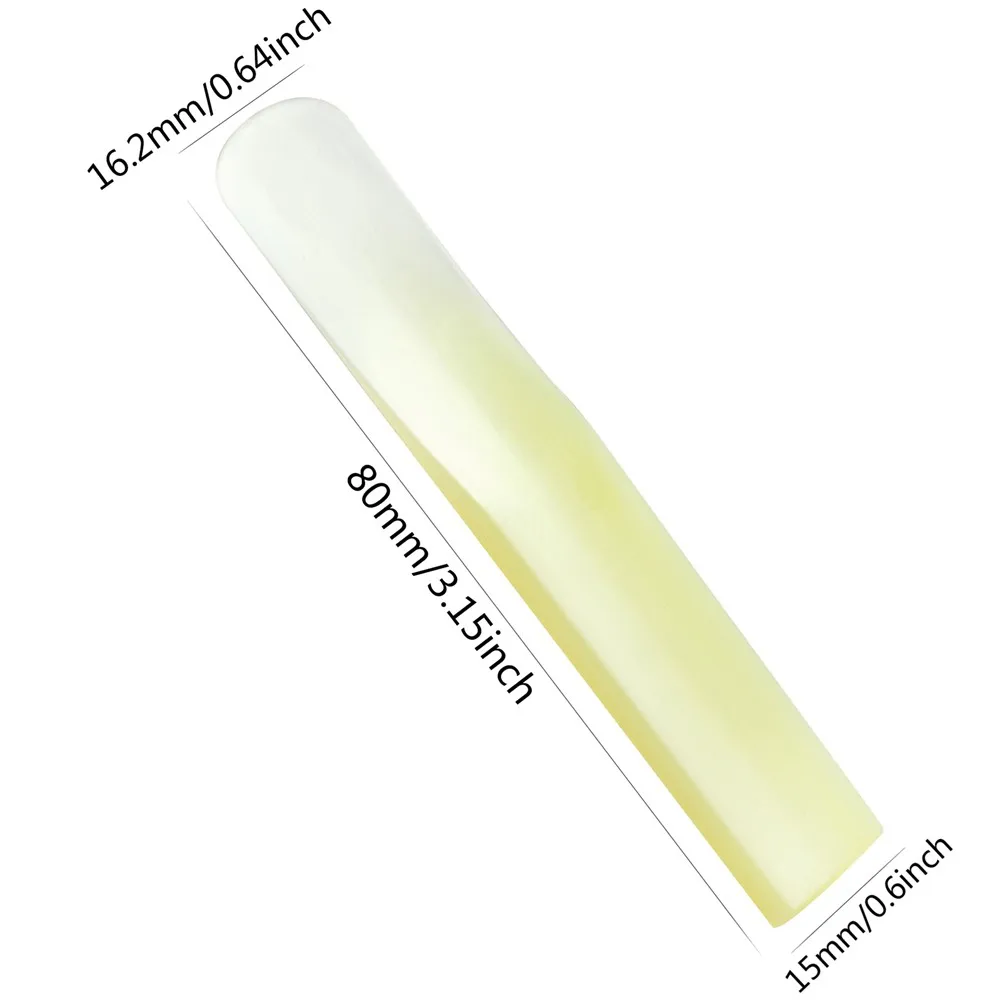 Synthetic Resin Tenor Saxophone Reeds Set of Three Tonal Versatility Various Resistances