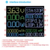 Type-C LCD Display Battery Capacity Tester MAh MWh Lithium Battery Digital Battery Power Detector Module 18650 Battery Tester 5