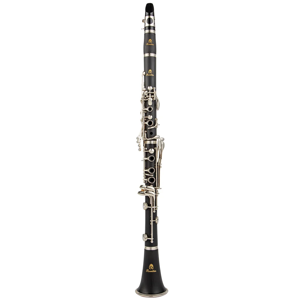 Rowtter Clarinet Falling Tune B 17 Key Sib Klarnet /ABS Body Material Clarinette