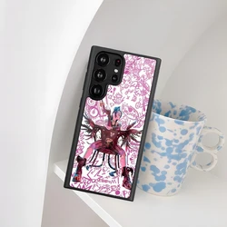 Arcane Anime Jinx Vi Protective Phone Case - Stylish PC+TPU Cover - Galaxy S24plus (Black1)