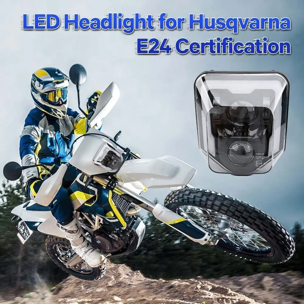 

Motorcycle Headlight Moto LED Light Headlights For Husqvarna TE FE TC FC 125 250 300 350 450 501 701 250i 300i Enduro Dirt Bike