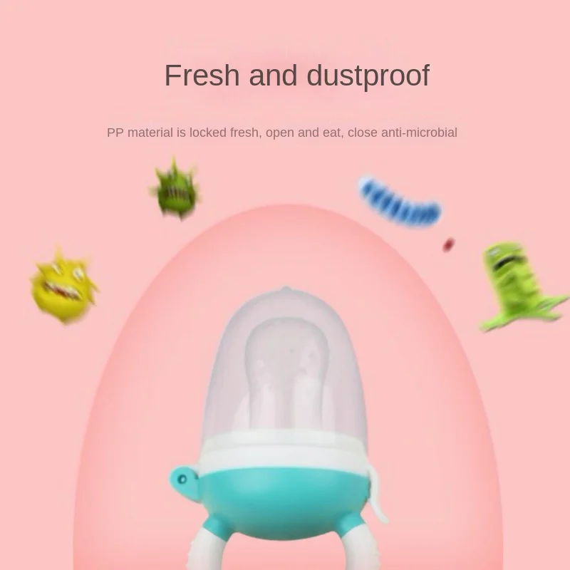 Silicone Fruit Feeder Fresh Food Nibbler Baby Pacifiers Feeder Nipples For Kids