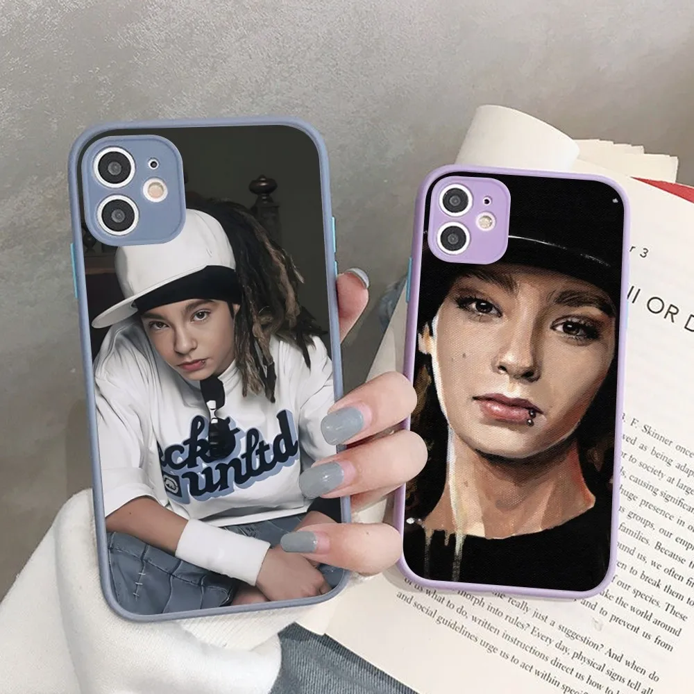 Singer Bill Tom Kaulitz Tokio Custodia Per Telefono Dell'Hotel Per Iphone 14 11 12 13 Mini Pro Max 8 7 Plus X Xr Xs Max Cover Opaca Traslucida