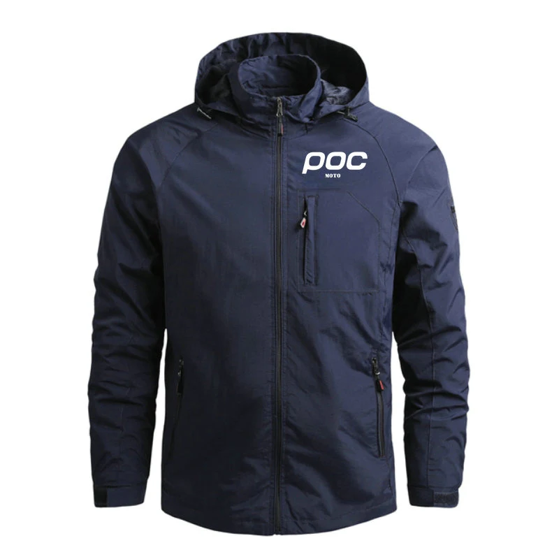 Motorcycle Jacket Cycling Jacket Cycling Clothes MOTO POC Cycling Jacket Hoodie Windproof Motocross Bicycle Clothes Outdoor Sports Mtb Jacket Bike Breathable Men Windbreake
