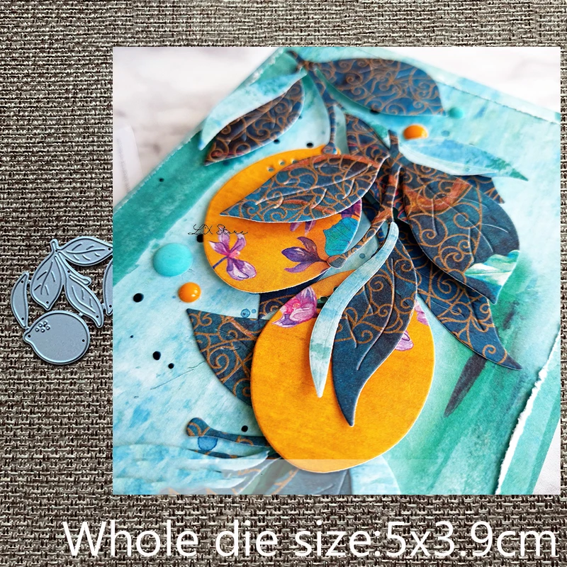 

Металлические штампы XLDesign, трафарет, лимон, листья, украшение, альбом для скрапбукинга, бумажная открытка, тиснение, штампы