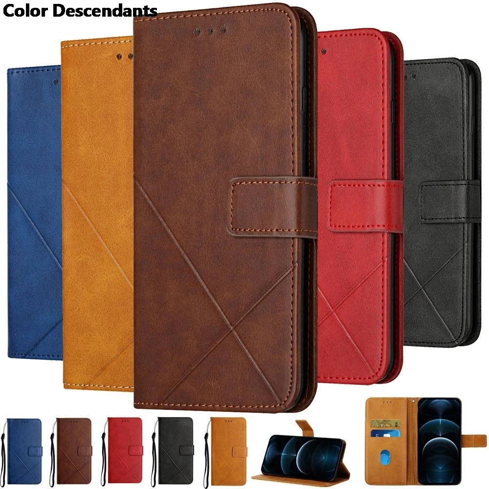 Flip Leather Phone Case For Huawei P SMART P SMART Z Y5 Y6 Y7 Card Holder Stand book Cover