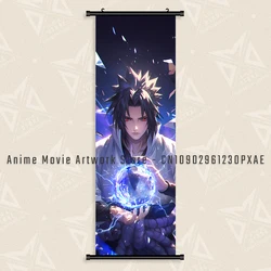 Naruto Anime Wall Art Canvas - Hatake Kakashi Home Decoration Mural - 30x90cm(12x36inch) (Hyrz38 - 14)