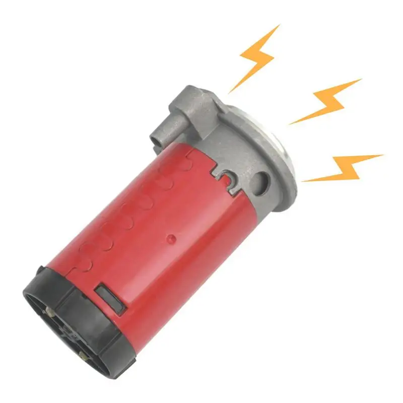 Air Horn For Truck 12V/24V 150db SUV Air Horn Compressor Pump Boat Accessory For Battery Car Convertible Car SUV RV Trains Boats