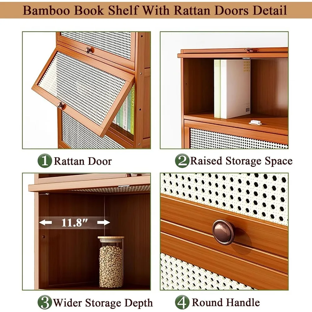 ANGDUO Bamboo Cabinet Image 6