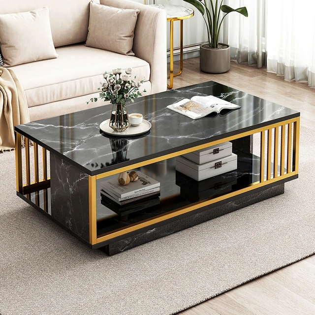 Advanced Minimalist Table Design Dining Nordic Marble Luxury Table Gold  Modern Tavolino Da Salotto Furniture Living Room SGQ35XP - AliExpress