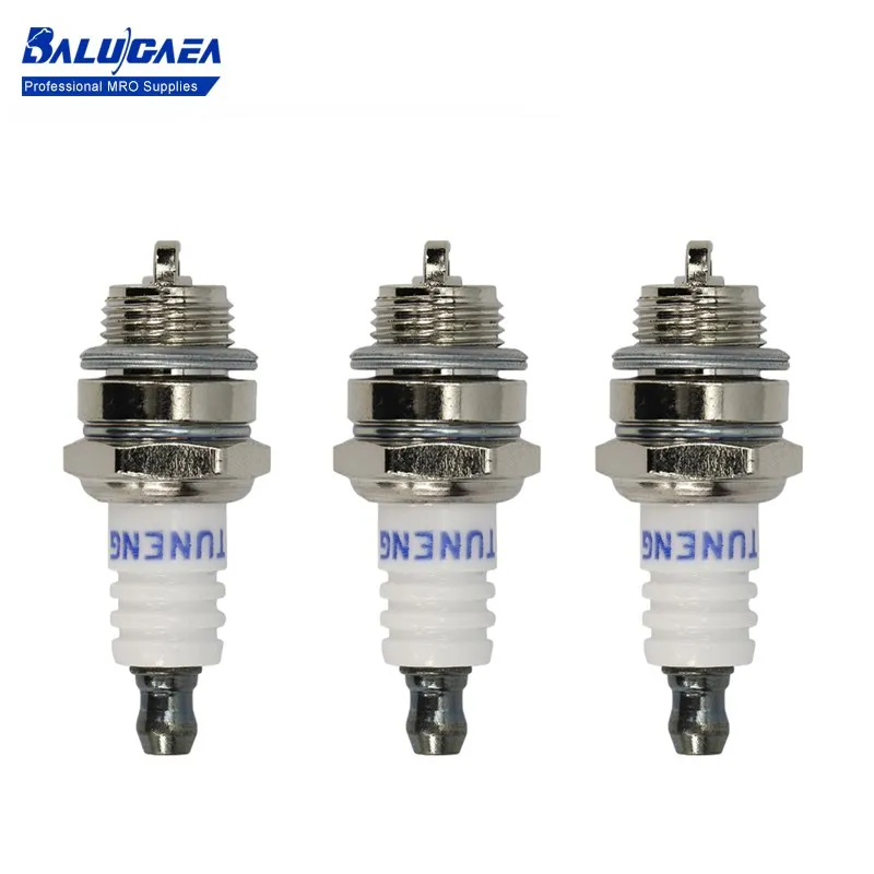 2/5pcs Spark Plug Fit For Chainsaw L7t Bm6a Bmr6a Ws6e Ws7e Bpmr6a Ws7f