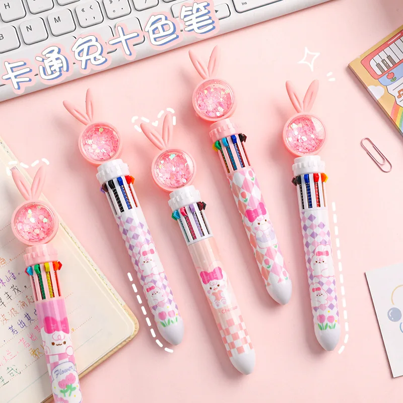 Yarachel - 20 Bolígrafos De Tinta De Gel Negro De 0,5 Mm Con Diseño De Sirena Para Regalo, Para Escuela, Oficina, Fiesta, Niños, Niñas, Mujeres, Compañeros De Trabajo, Suministros De Regalo