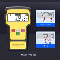 Indispensable Ant Échelle Remplissage RCS-220 Anant Indispensable Fréon Échelle Électronique Ant Indispensable Climatisation Haute Précision Fluorure Échelle 4