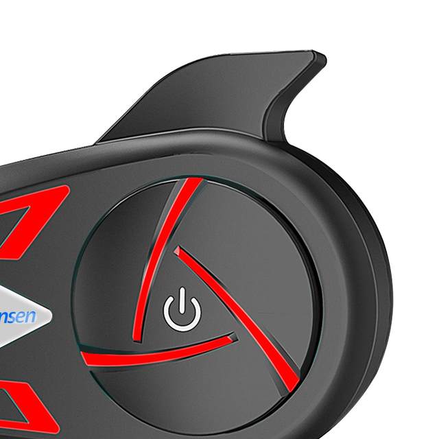 Motorcycle Helmet Headset Cycling Accessories Noise Cancellation for Full Face Helmet Motorbike Intercom Communication System