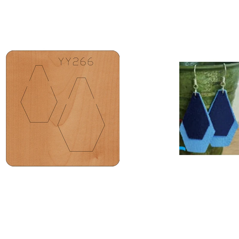 

Серьги модели YY266 подходят для всех режущих машин на рынке высечек