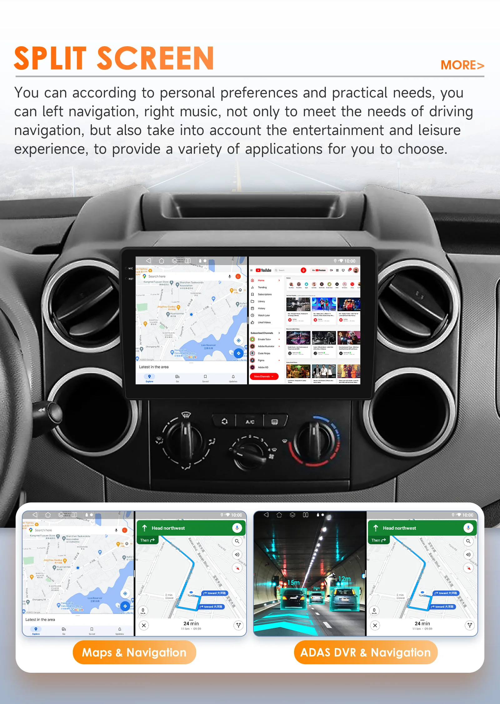 9" Hizpo 2Din Android Auto Car Radio for Citroen Berlingo B9 Peugeot Partner 2008 - 2019 Snapdragon 6115 BT 4G RDS DSP GPS Navi