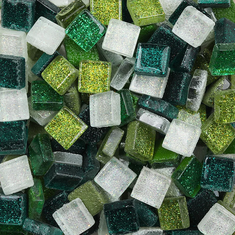 Glitter Glass Mosaic Stones 5
