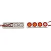 1/14 RC Truck Metal Tail Light Lamp Taillight for Tamiya Scania R620 MAN TGX for BENZ 1851 3363 56352 6X4 4X2 Tractor Trailer 3