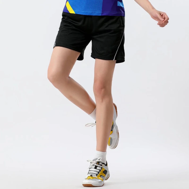 Women&Men Sports Shorts Unisex Summer Quick Dry Table Tennis Workout Clothes Tennis Running Breechcloth Gym Short Pant