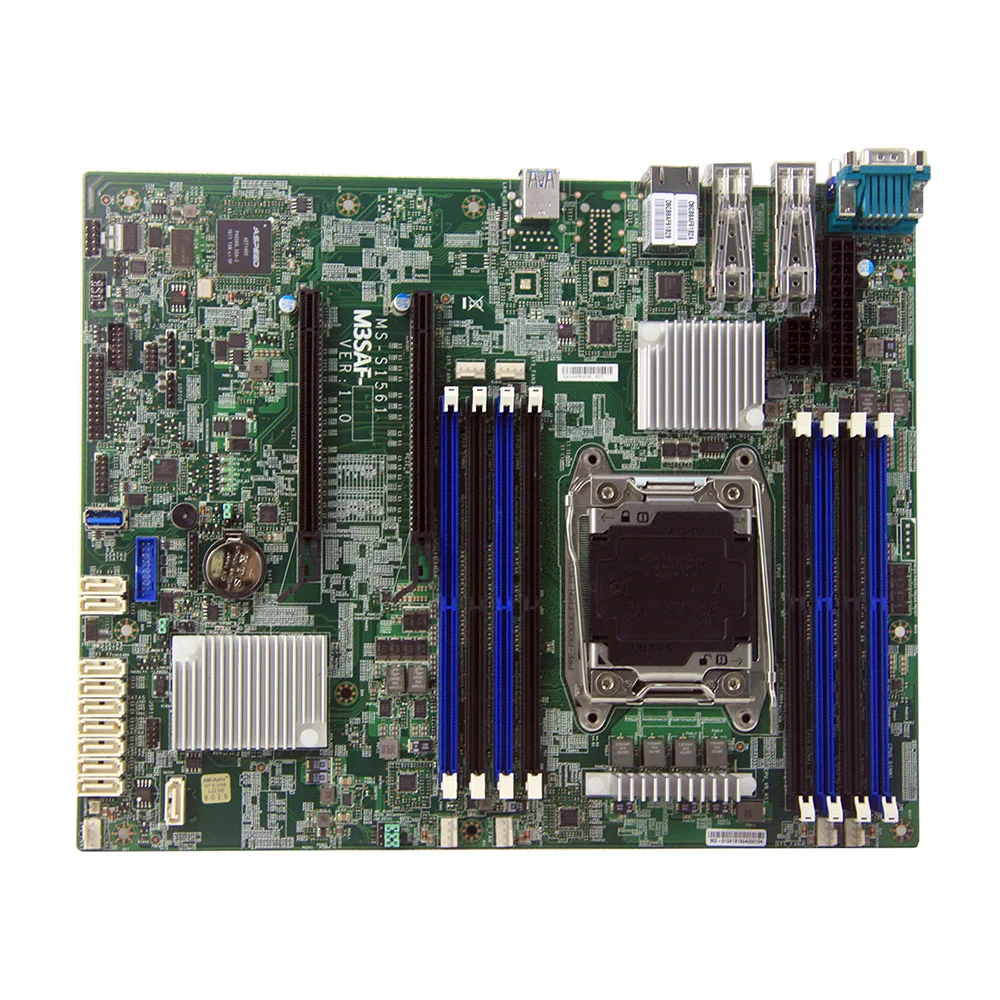 Server Motherboard For MSI MS-S1561 DDR4 Suppy E5-2600 V3 V4 C612 Fully Tested Good Quality 6 Server Motherboard For MSI MS-S1561 DDR4 Suppy E5-2600 V3 V4 C612 Fully Tested Good Quality - Image 4