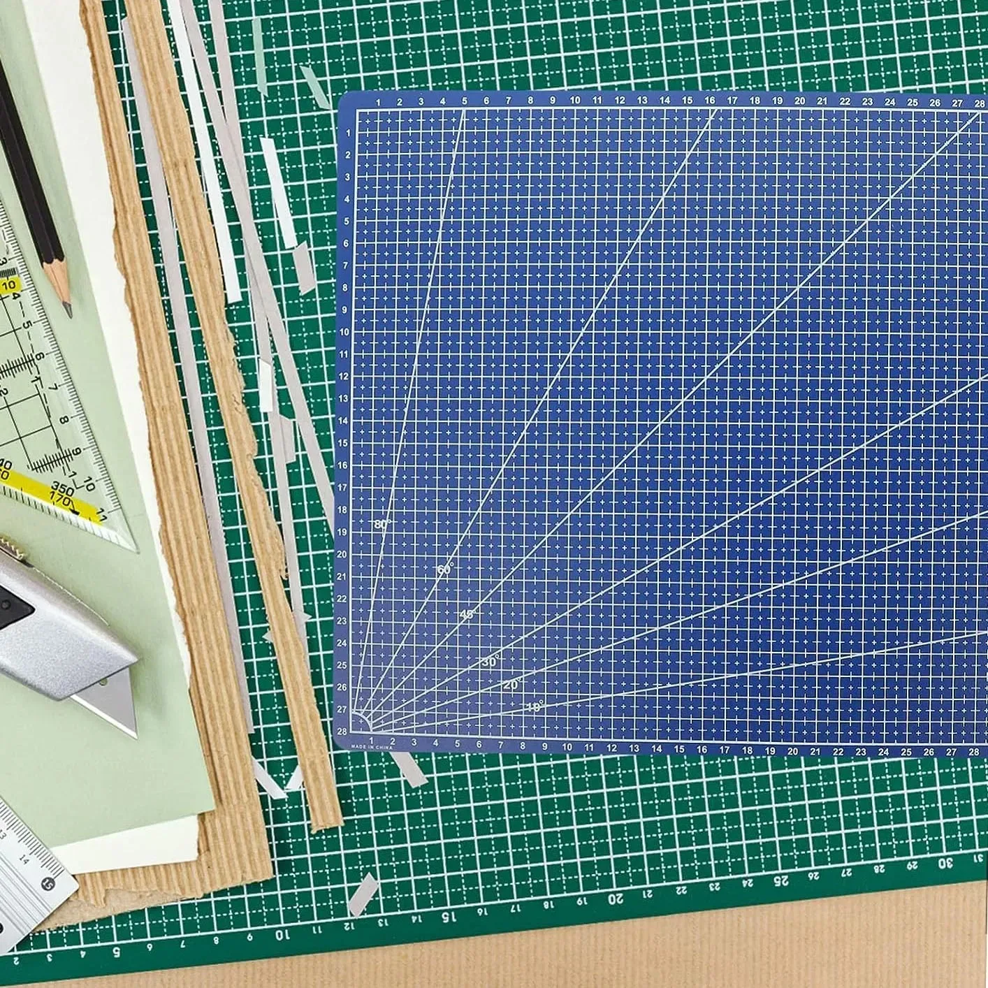 Cutting Mat A3 PVC For Workbench Patchwork Sewing Manual DIY Knife Engraving Leather