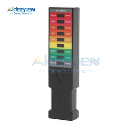 Enhanced LED Electromagnetic Field Radiation Detector - Portable Magnetic Field Monitor (8 led)