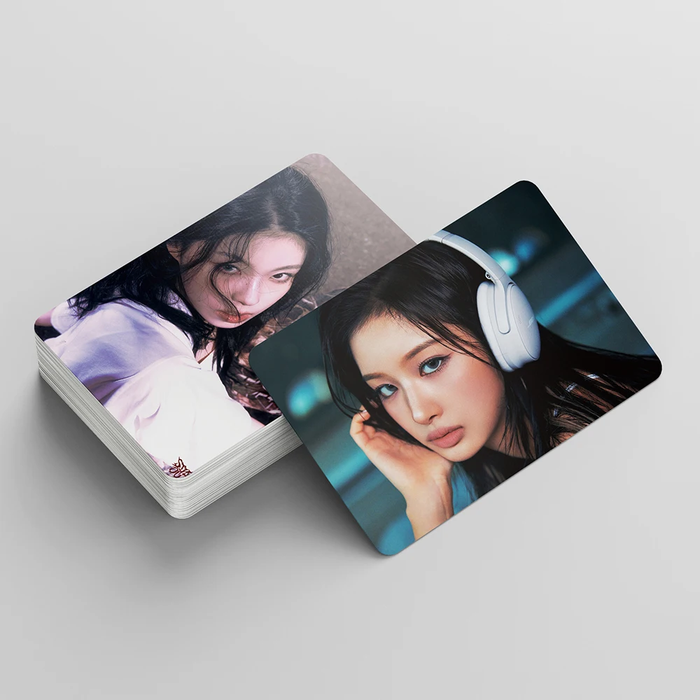 55pcs/set Kpop NMIXX MIXXPEDIA:PICK LA AD MARE Photocards Album Lomo Cards NMIXX Photo Cards LILY HAEWON Kpop Girls Fans Gift photo album lomo cards album cards