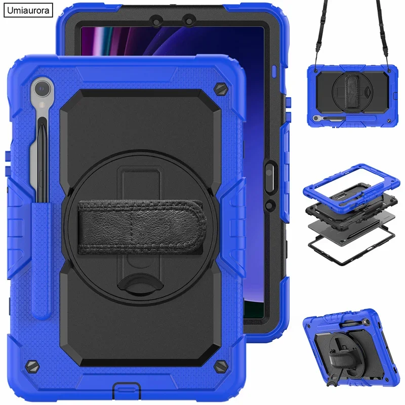 Heavy Duty Shockproof Kids Tablet Case with Silicone Armor Stand