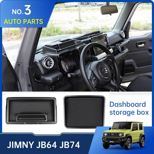 Dashboard Storage Box For Suzuki Jimny JB64 JB74W 2019 2022 Tray Phone  Holder Stander Organize Non-Slip Styling Accessories - AliExpress