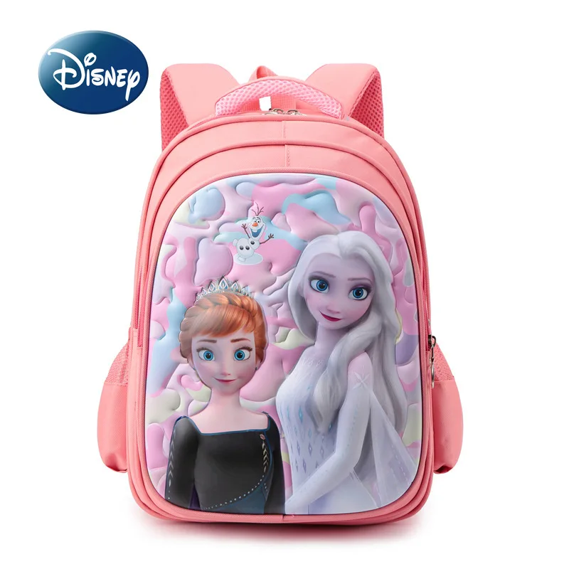Disney Princess New Children's Backpack Cartoon Cute Boys and Girls Schoolbags Large Capacity Fashion Children's Schoolbags