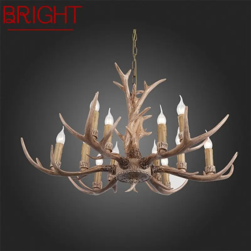 

BRIGHT Nordic LED Pendant Lights Creative Lamps and Chandeliers for Home Dining Living Room Decor Fixtures