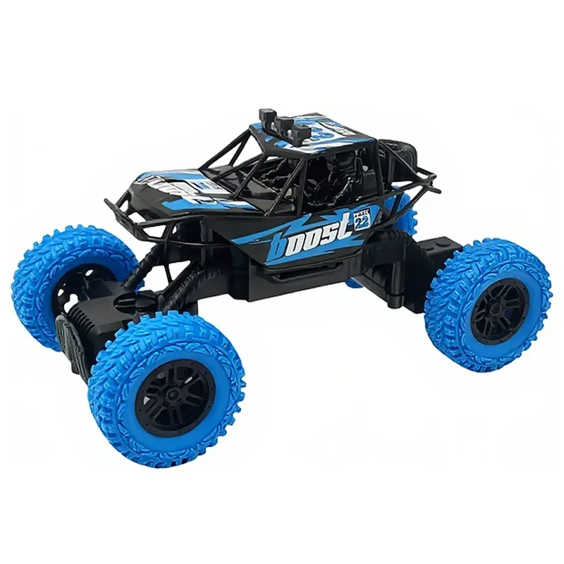 RC High Speed Off-Road Climbing Car 1:18 With Colorful Flashing Lights Rechargeable Toys For Kids Adults Gifts Indoor Outdoor