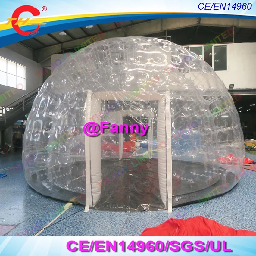 6m inflatable event dome igloo inflatable transparent clear bubble tent,inflatable geodesic domes,inflatable clear bubble tent 2