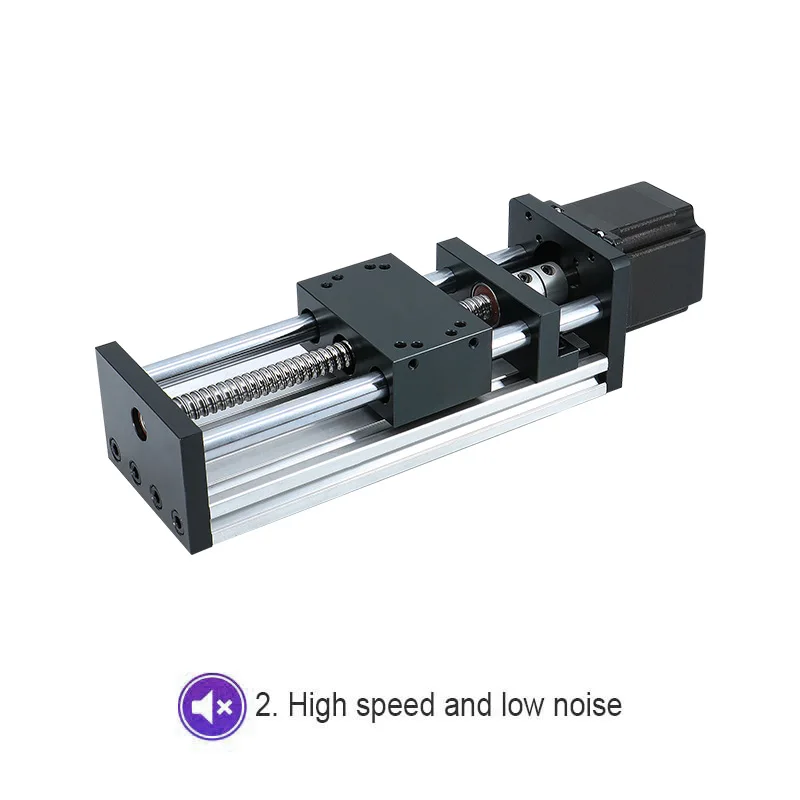 MHCN 슬라이딩 스테이지 트래블 볼 스크류, 3D 프린터, CNC 모션 테이블, 선형 가이드, Nema23 스테퍼 모터용, 100-500mm SFU1204, GX80