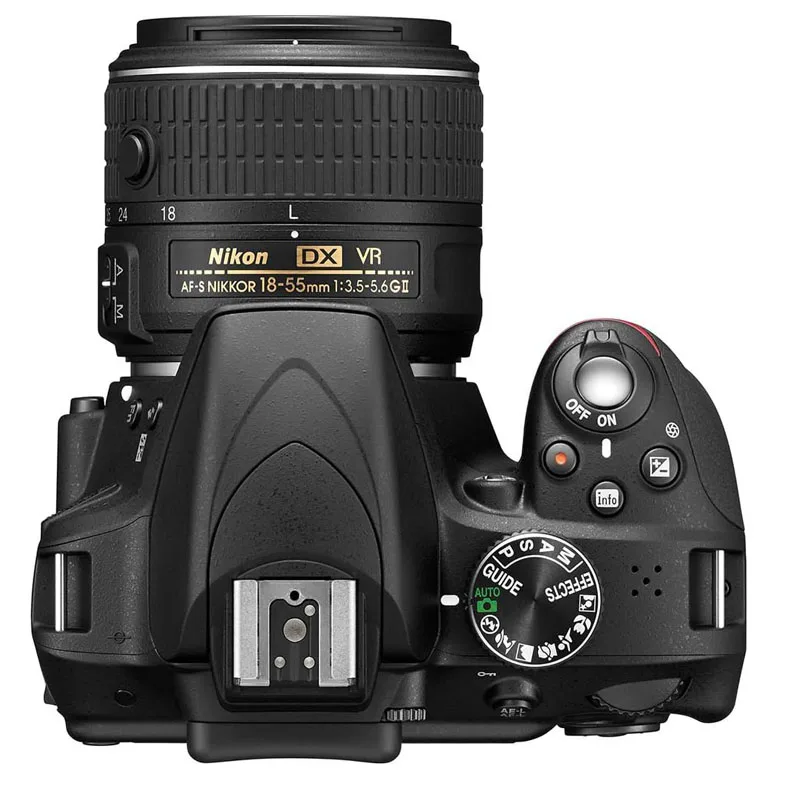 Nikon D3300 24.2 MP CMOS digital SLR camera autofocus-S DX Nikkor 18-55mm f/3.5-5.6G VR II zoom lens (99 NEW)
