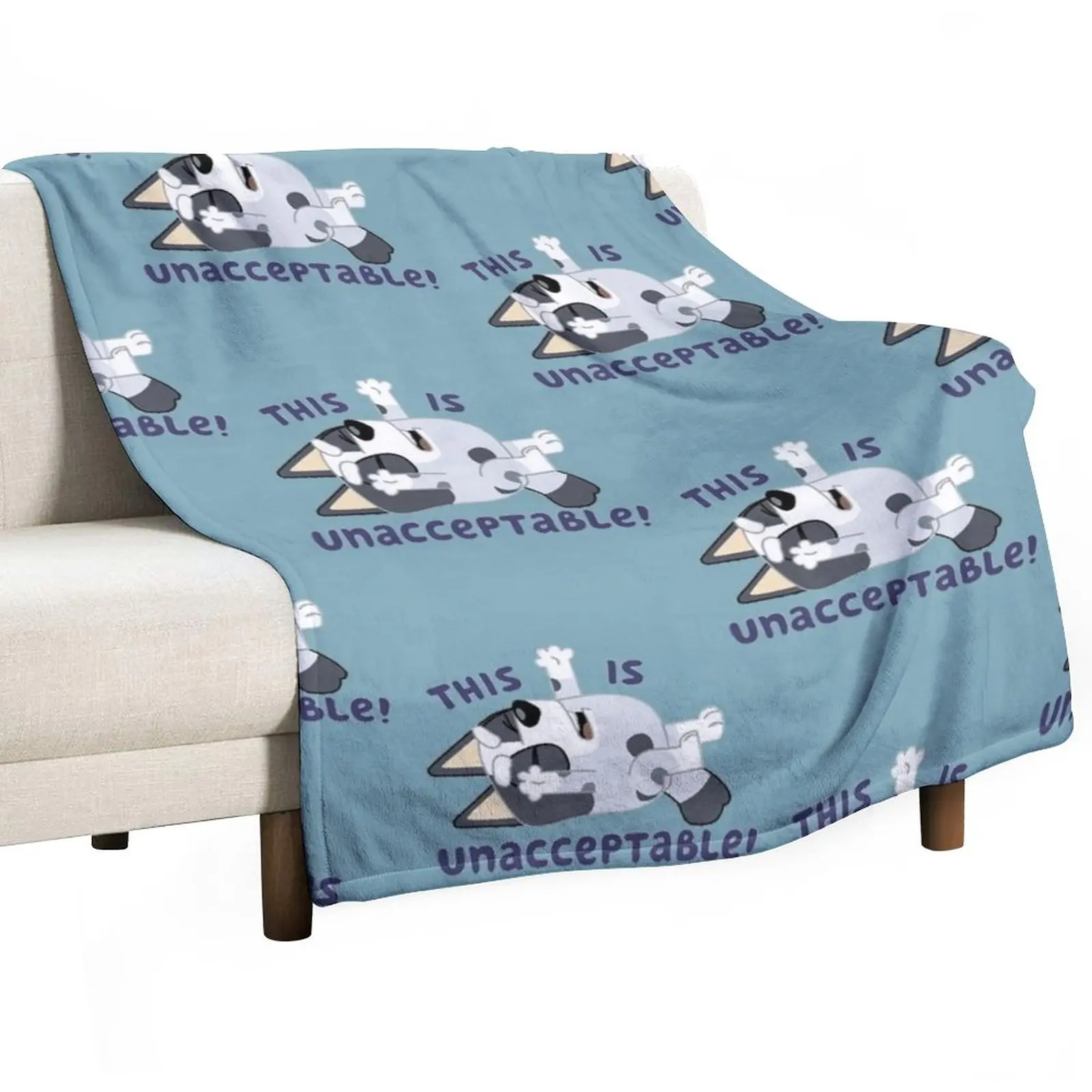 

New This is UNACCEPTABLE Throw Blanket Hairys valentine gift ideas Softest Blankets