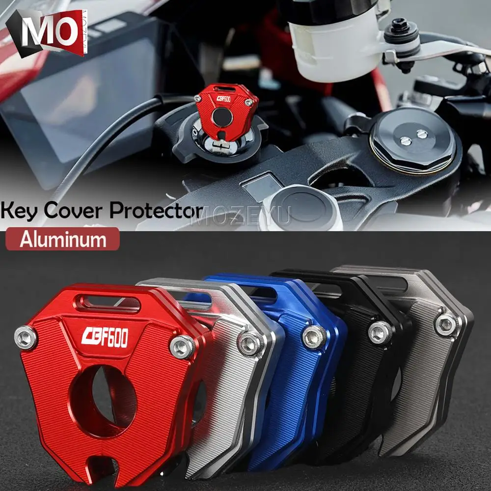 

For Honda CBF600 NSR250 CB400 F4I F4 VTR1000 CB1300 Motorcycle Accessories CNC Aluminum Key Cover Cap Keys Case Shell Protector