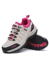  Men Hiking Shoes Outdoor Sneakers Women Travel Shoes Non-slip Breathable Waterproof Sports Shoes Work Shoes Male Trekking 