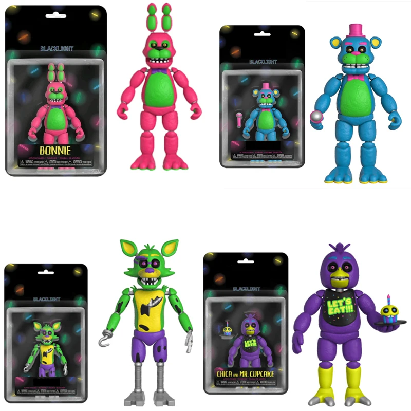 Fnaf Figure Five Night Fnaf Toy Security Breach Freddy Bonnie Fazbear Curse  Of Dreadbear Captain Foxy Action Figure For Children - Animation  Derivatives/peripheral Products - AliExpress