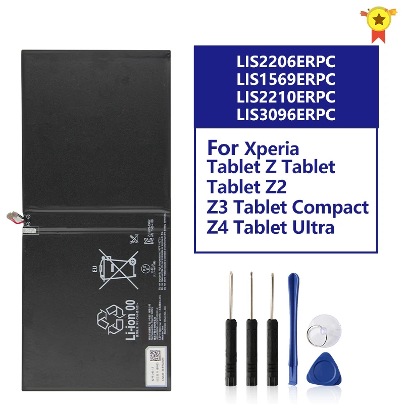 Batteria Di Ricambio Lis2206Erpc Per Sony Xperia Tablet Z2 Sgp541Cn Z3 Tablet Compact Z4 Tablet Ultra Tablet Z