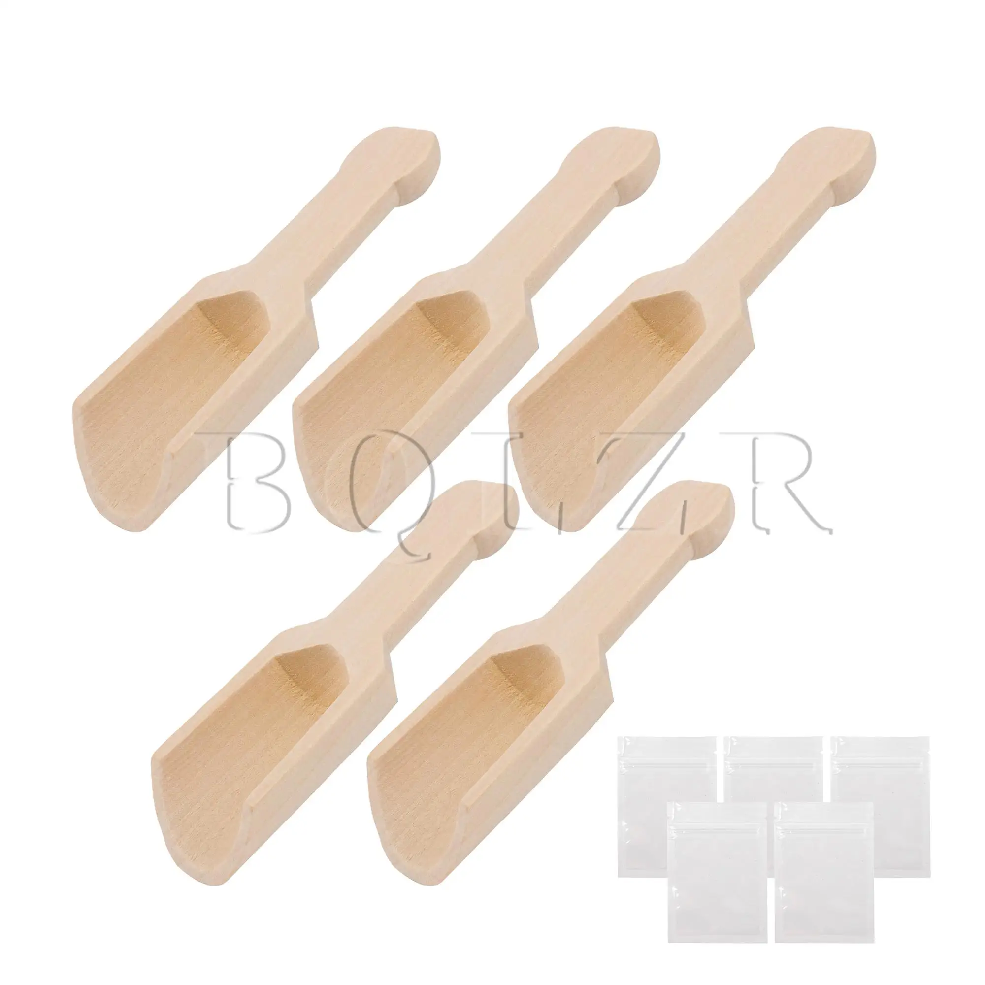 Bqlzr 5 Pezzi Piccolo Cucchiaio Di Caramelle Al Sale Per Utensili Da Cucina Da Cucina 3.74 "X 1.34"
