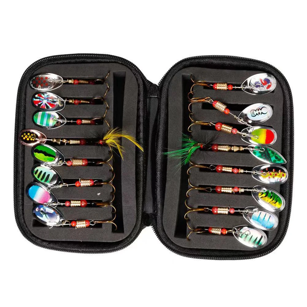 NEW-Fishing-Lures-Bag-Portable-Fly-Hooks-Sequins-Wallet-Case-EVA-Fly ...