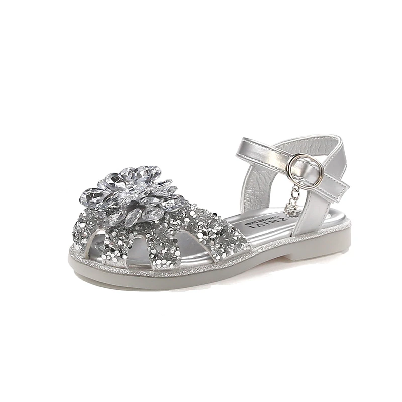 Girls Soft Bottom Princess Sandals Summer Party Shoes