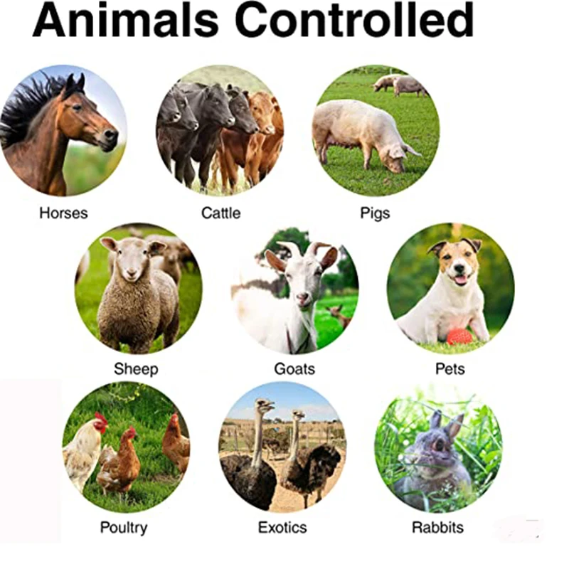 0.5-1.5 Joules Electric Fence Energizer For Animals Farm Poultry Low Impedance Solar Power Charger Fencing Controller Devices electric fence energizer