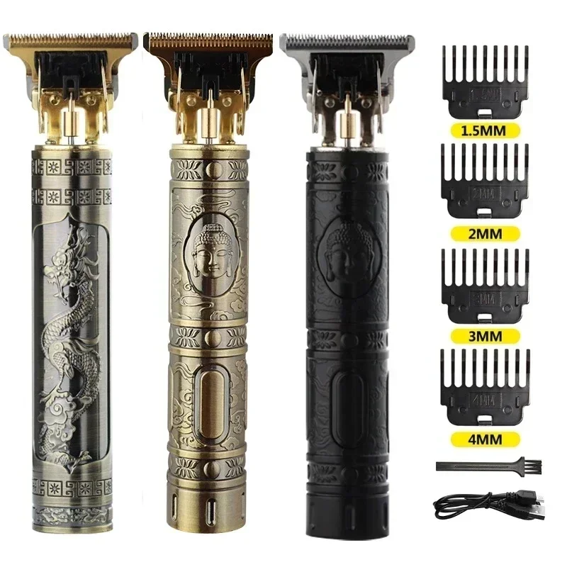 T9 Hair Cutting Machine Professional Hair Clipper for Men Electric Hair Trimmer New Electric Men's Barber Head Carving