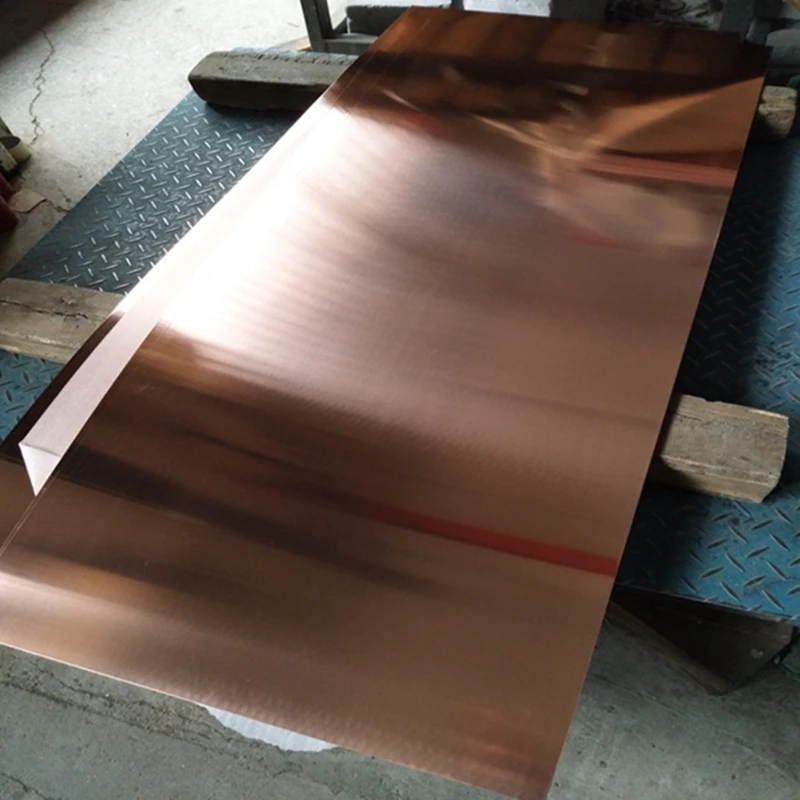 0.5mm 100x100mm T2 purity DIY material Copper bar plate block copper strip electrolytic sheet