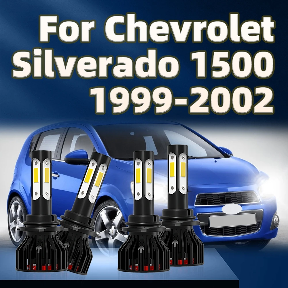 

Лампа для автомобильных фар, 9005 HB3 9006 HB4, 130 Вт, 6000K для Chevrolet Silverado 1500, 1999, 2000, 2001, 2002