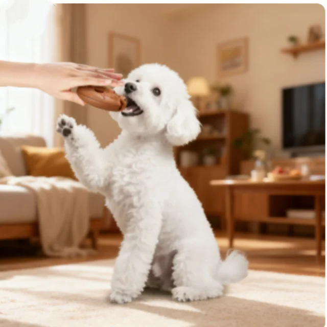 Interactive Chew Toy for Dogs Puppy Teeth Cleaning Molar Bite Resistant Food Dispensing Training Toy for Medium Dogs 5